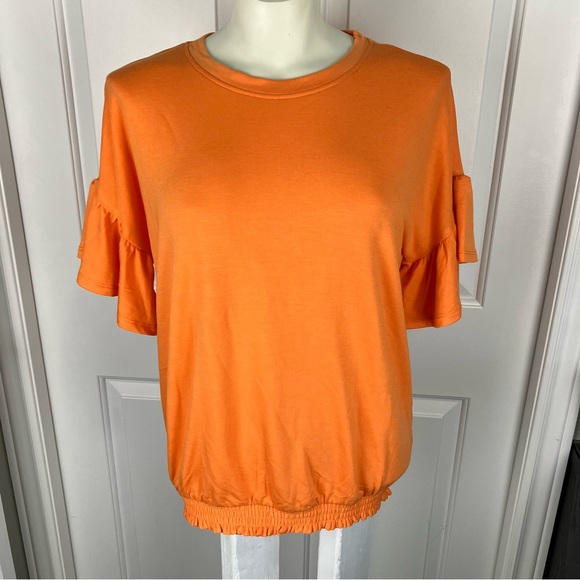 Cable & Gauge orange sport top - Picture 1 of 8
